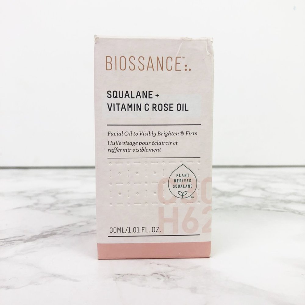 NIB Squalane + Vitamin C Rose oil - Biossance - Picture 7 of 14